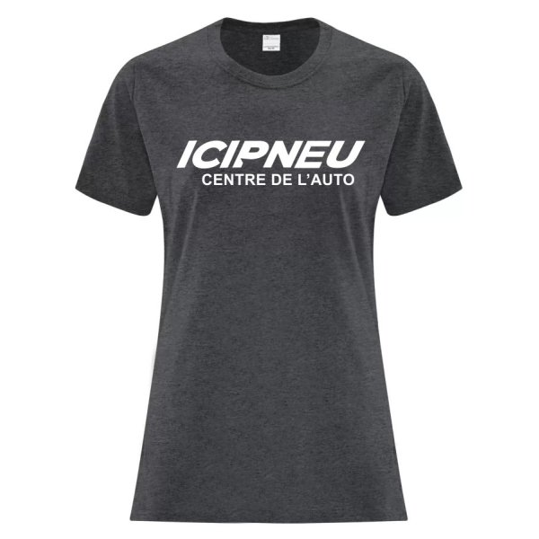 T-shirt en coton quotidien pour Femmes