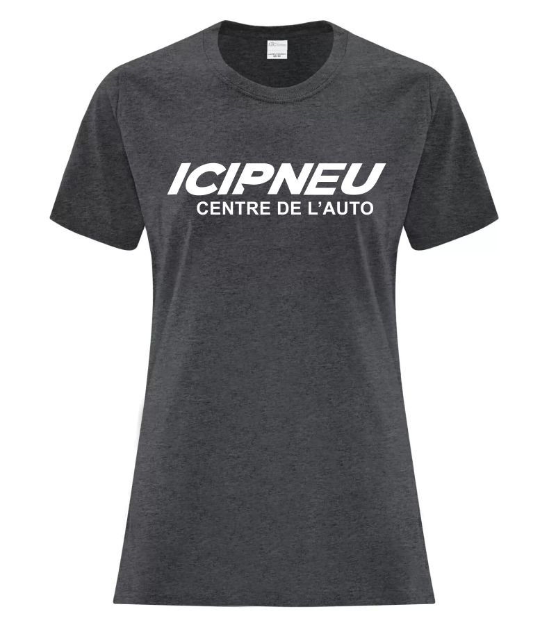 T-shirt en coton quotidien pour Femmes