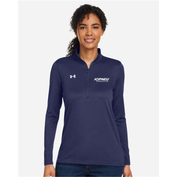 Chandail Under Armour Tech à quart de zip pour Femmes
