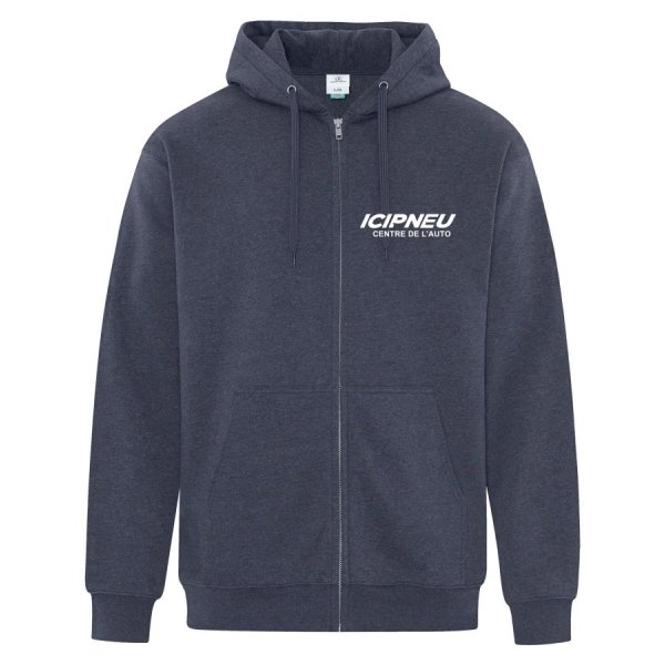 Chandail à capuchon zippé Earth Wash pour Adultes