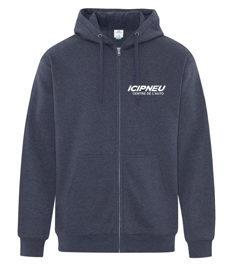 Chandail à capuchon zippé Earth Wash pour Adultes