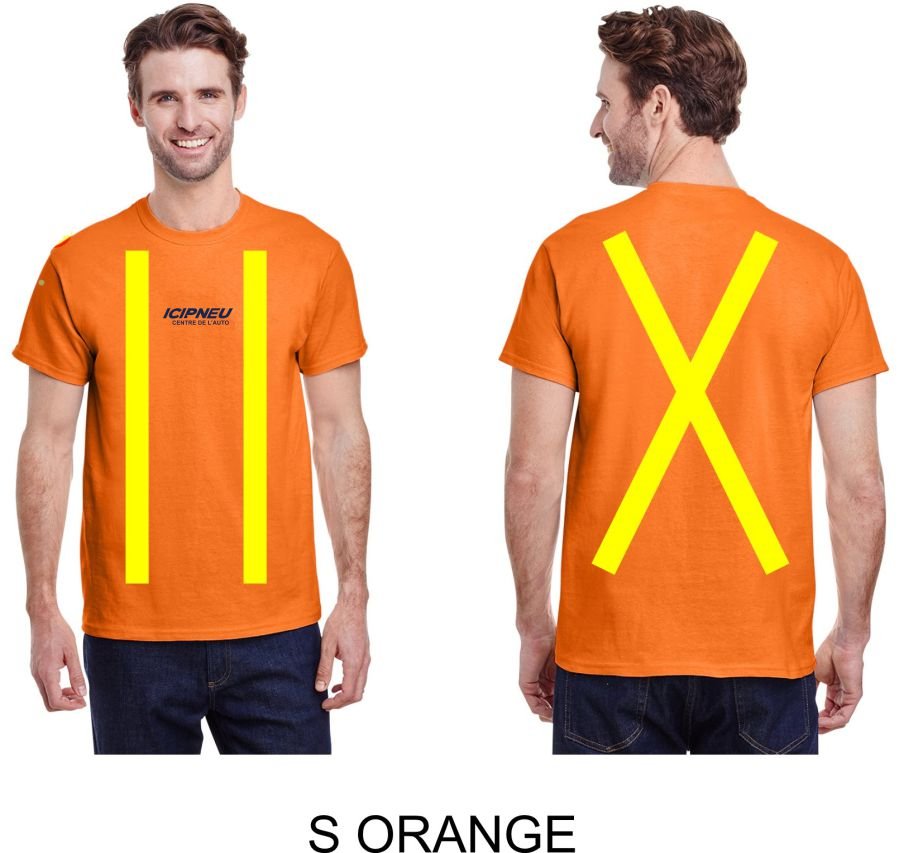 T-shirt de sécurité en coton épais pour Adultes