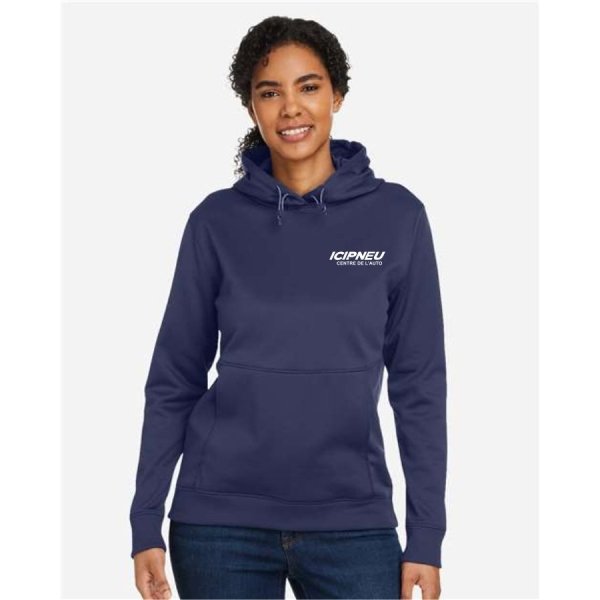 Chandail à capuchon Armour Fleece Storm pour Femmes