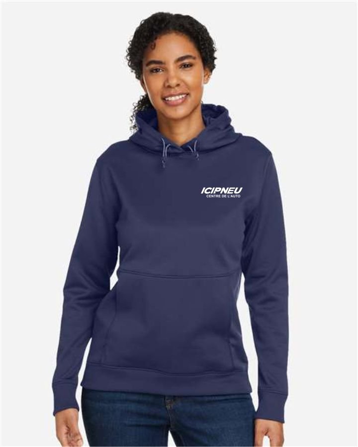 Chandail à capuchon Armour Fleece Storm pour Femmes